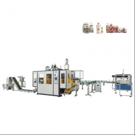 2ltr Single Die Head Double Station Blow ჩამოსხმის მანქანა ბოთლებისთვის