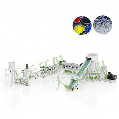 Jwell Three Machine ინტეგრირებული გადამუშავების Pelletizing მანქანა