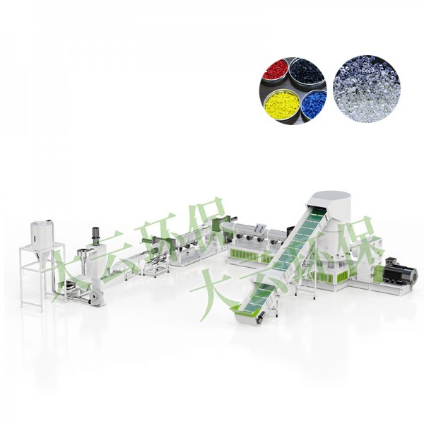 Jwell Three Machine ინტეგრირებული გადამუშავების Pelletizing მანქანა